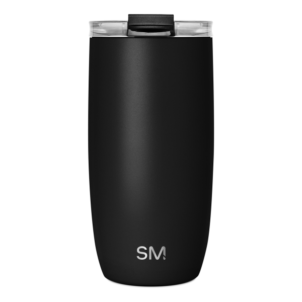Voyager Tumbler with Clear Flip Lid & Straw