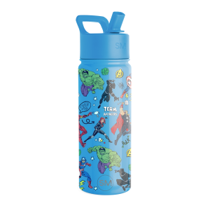 Summit Kids Water Bottle with Straw Lid