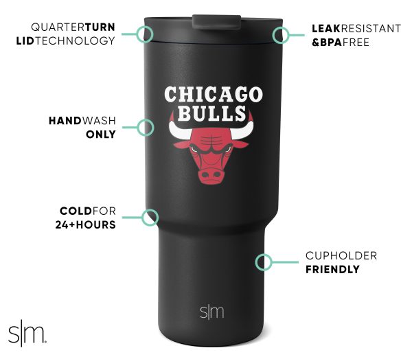 NBA Trek Tumbler with Flip Lid - Image 3