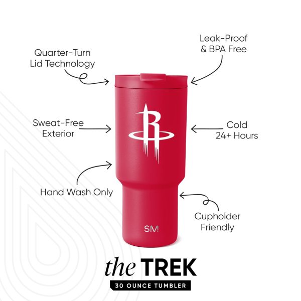 NBA Trek Tumbler with Flip Lid - Image 3