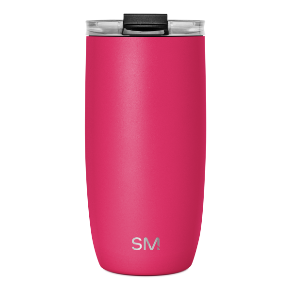 Voyager Tumbler with Clear Flip Lid & Straw